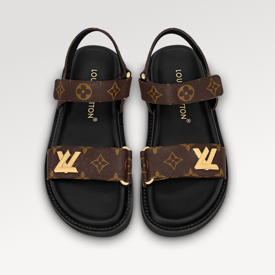 LV Sunset Flat Comfort Sandal